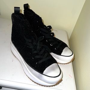 Shearling High Top Sneakers From Steve Madden